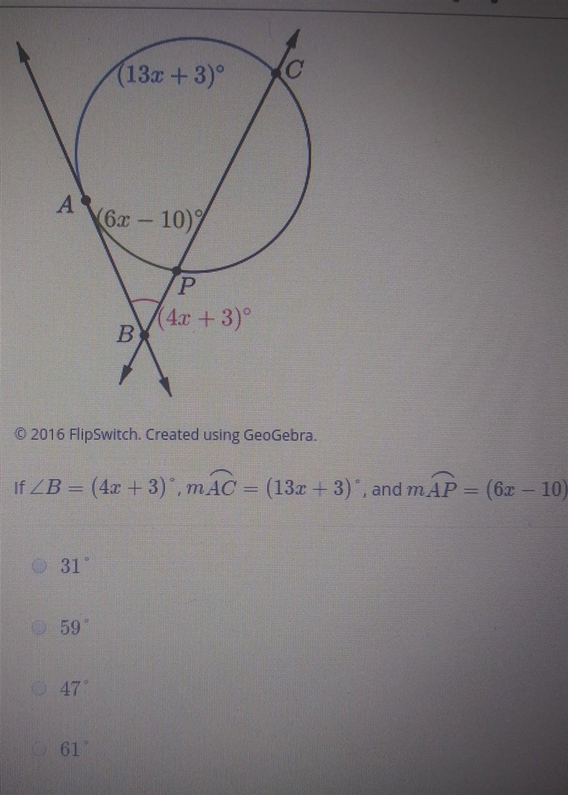 What is the angle of B?​-example-1