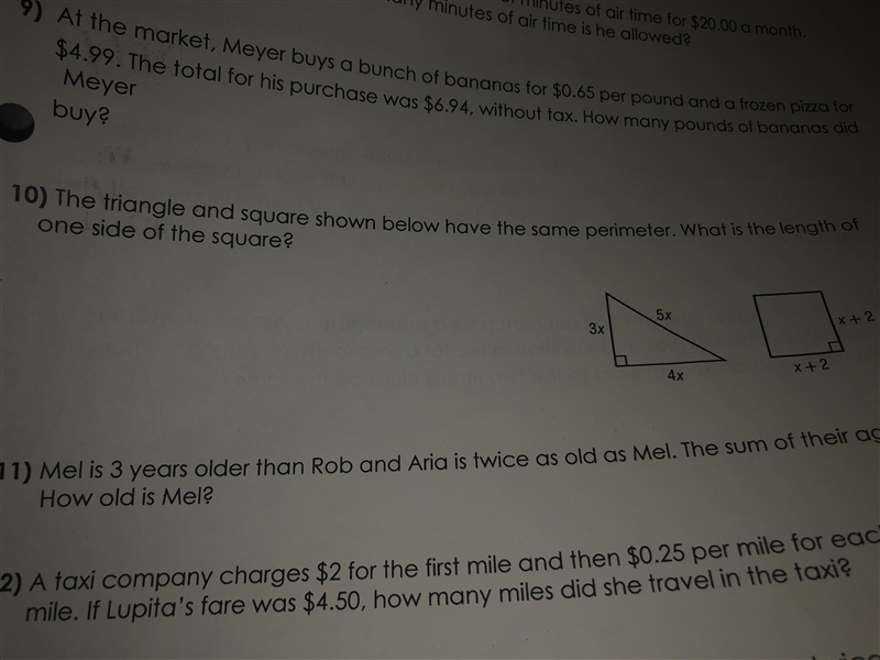 I only need help with #10 :) offering 10 pts-example-1