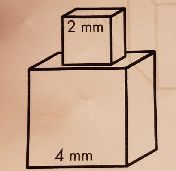 PLEASE PLEASE HELPP MEEE QUESTION: Find the Volume with work shown. ​-example-1