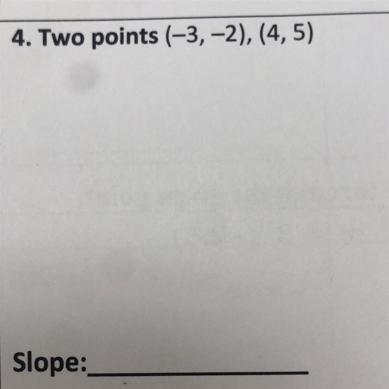 What is the slope of these points ?-example-1