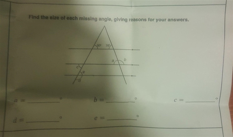 Find the value of X. (and the rest)​-example-1