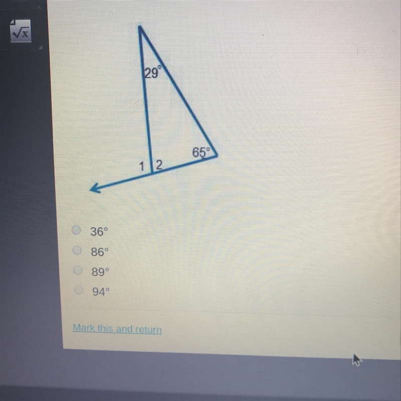 What is the measure of angle 1-example-1