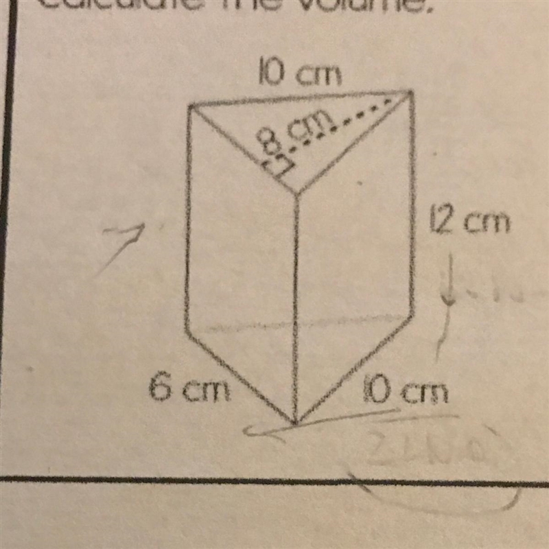 What is the volume of this? PLEASE ANSWER,, answer choices are •213 •336 •288-example-1