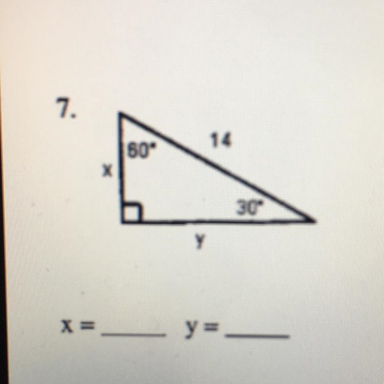 Find the value of the variable leave answer in simplest radical form-example-1