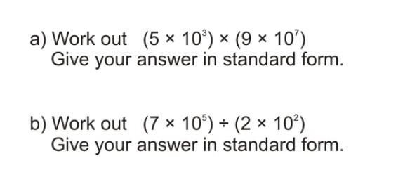 Please can you give me the answer in standard form​-example-1