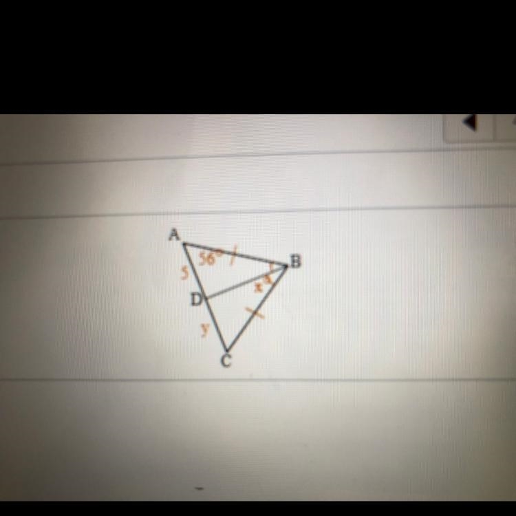 Find the values of x and y - PLEASEEE HELP-example-1