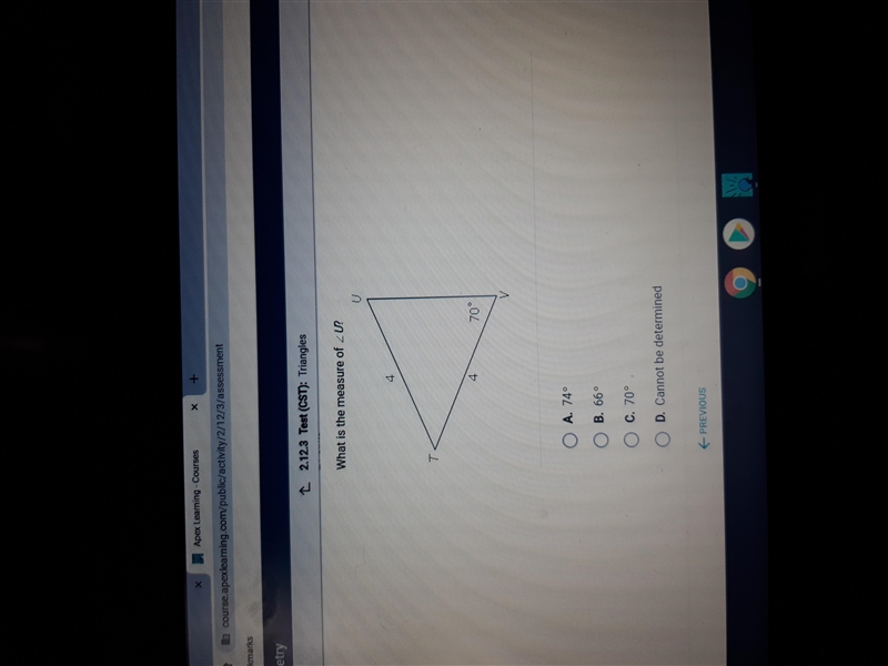 What is the measure of-example-1