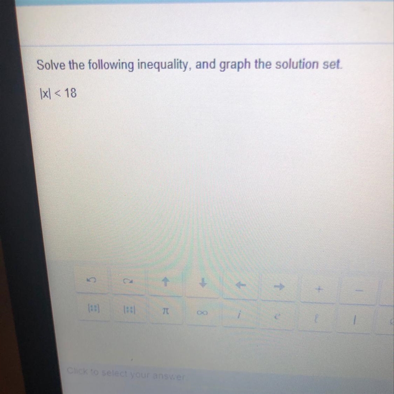 Solve and graph the inequality-example-1