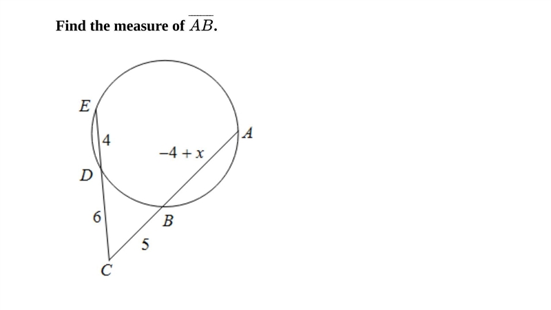 Find the measure of AB-example-1