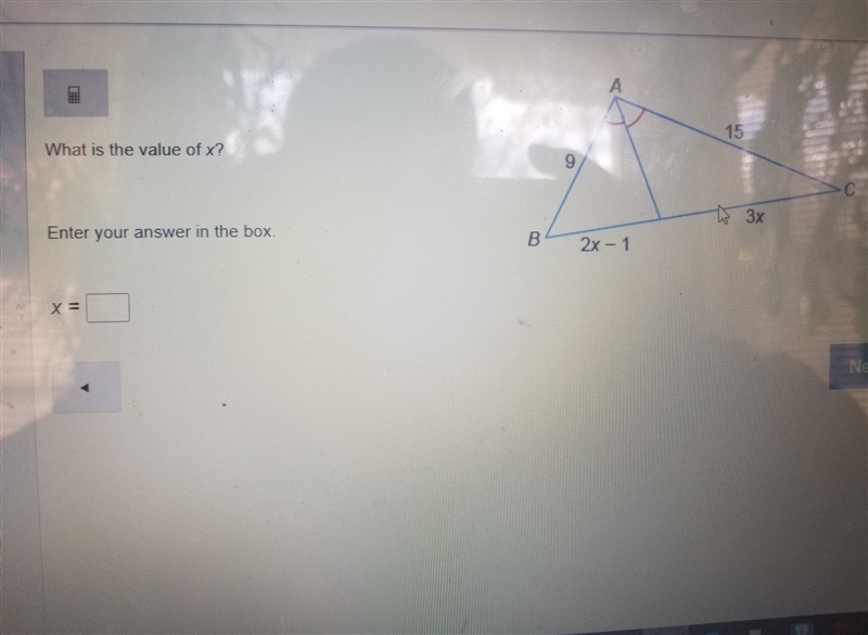 What is the value of x-example-1