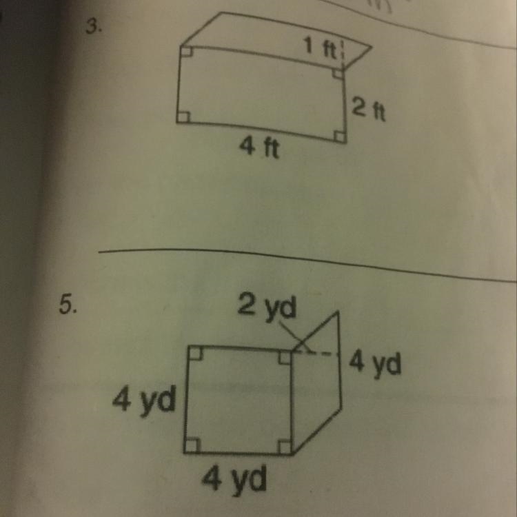 Please I am begging you help me with this please!! How to find the area of those two-example-1