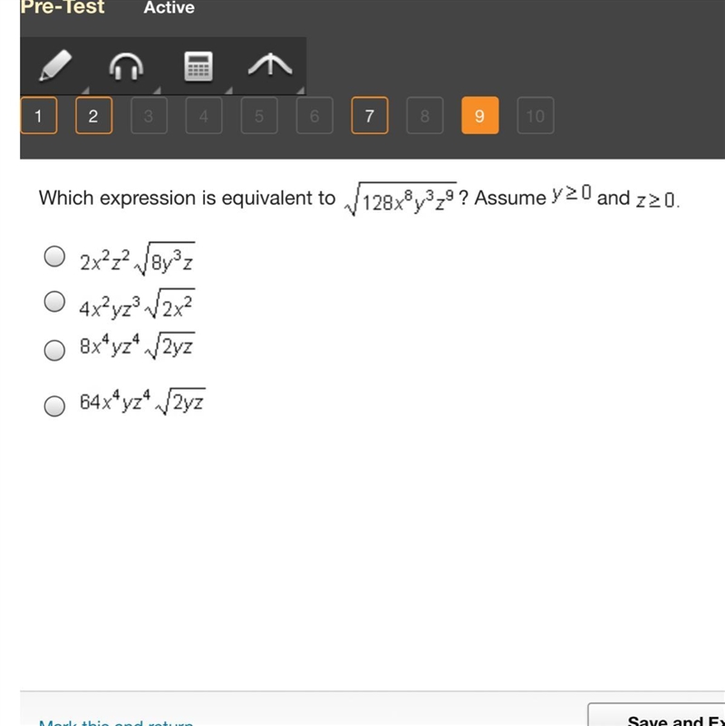 What expression is equivalent to? Screenshots attached. Please help!-example-1