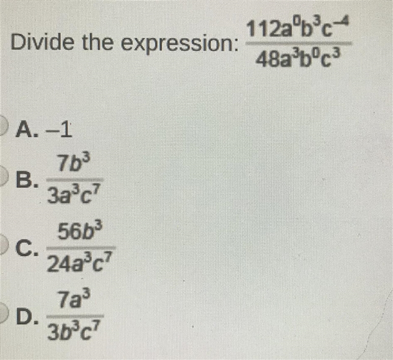 See attachment. Divide the expression.-example-1