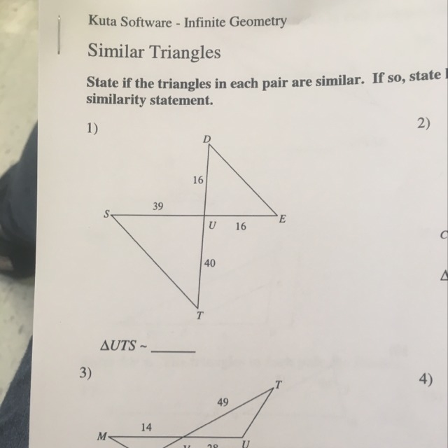 If each pair is similar-example-1