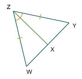 ZX bisects ∠WZY. If the measure of ∠YXZ is (6m – 12)°, what is the value of m? A. 6 B-example-1