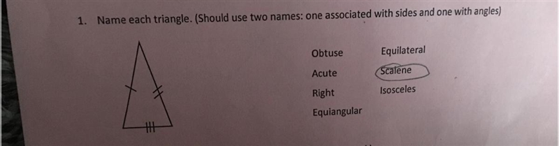 What is the name of this triangle. Please help-example-1