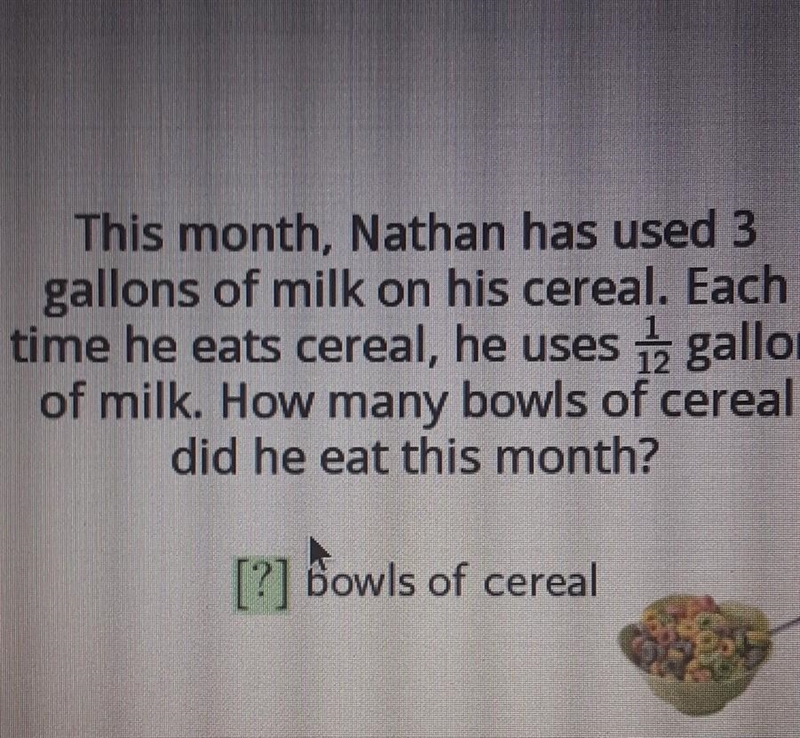 How many bowls of cereal did he eat pls and thx​-example-1