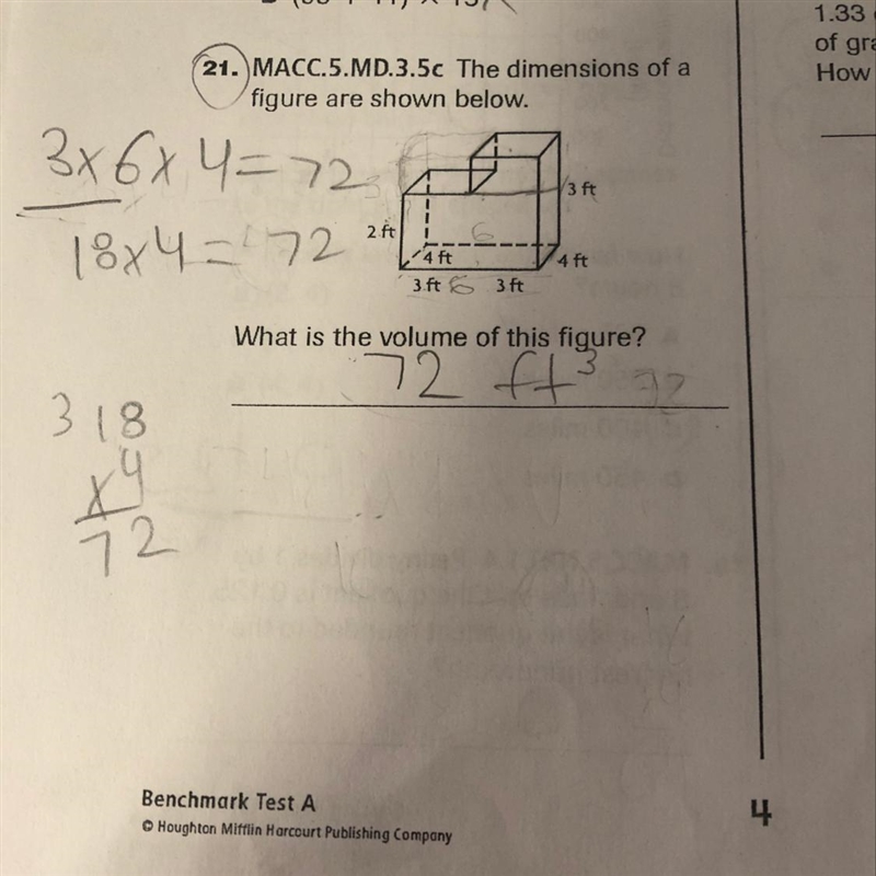 The dimensions of a figure are shown below. Help please!!-example-1