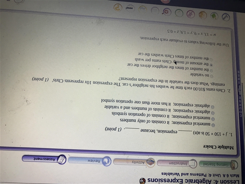 Can someone please answer questions 1 -5-example-1