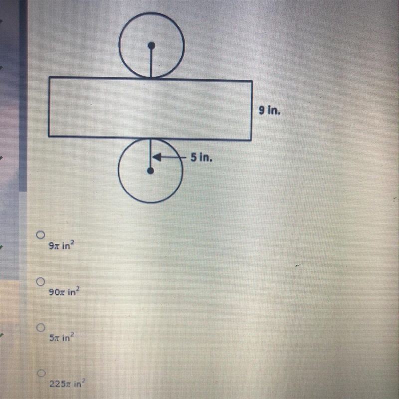 Use the net to find the lateral area of the cylinder. Give your answer in terms of-example-1