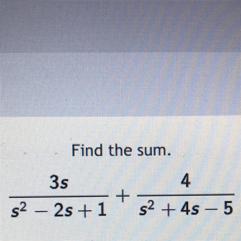 I need to find the sum of this equation-example-1