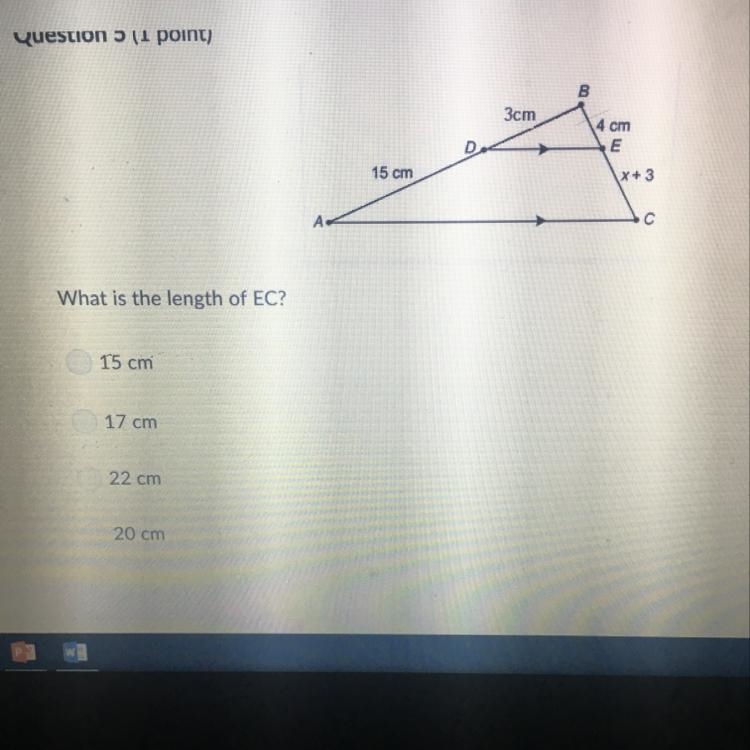 What is the length of ec?-example-1