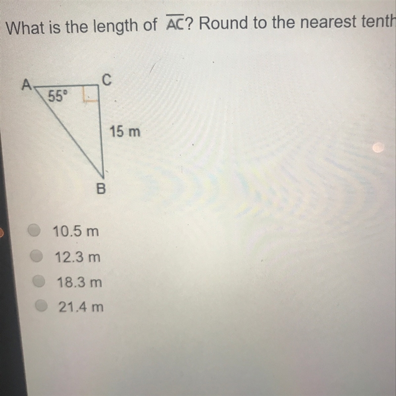 What is the length of AC-example-1