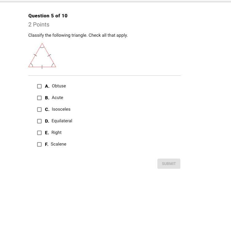 Classify the following triangle-example-1