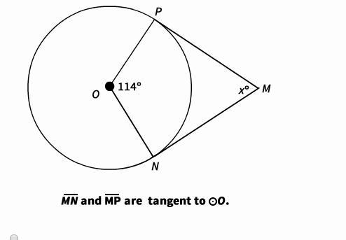 Point O is the center of the circle. What is the value of x?-example-1