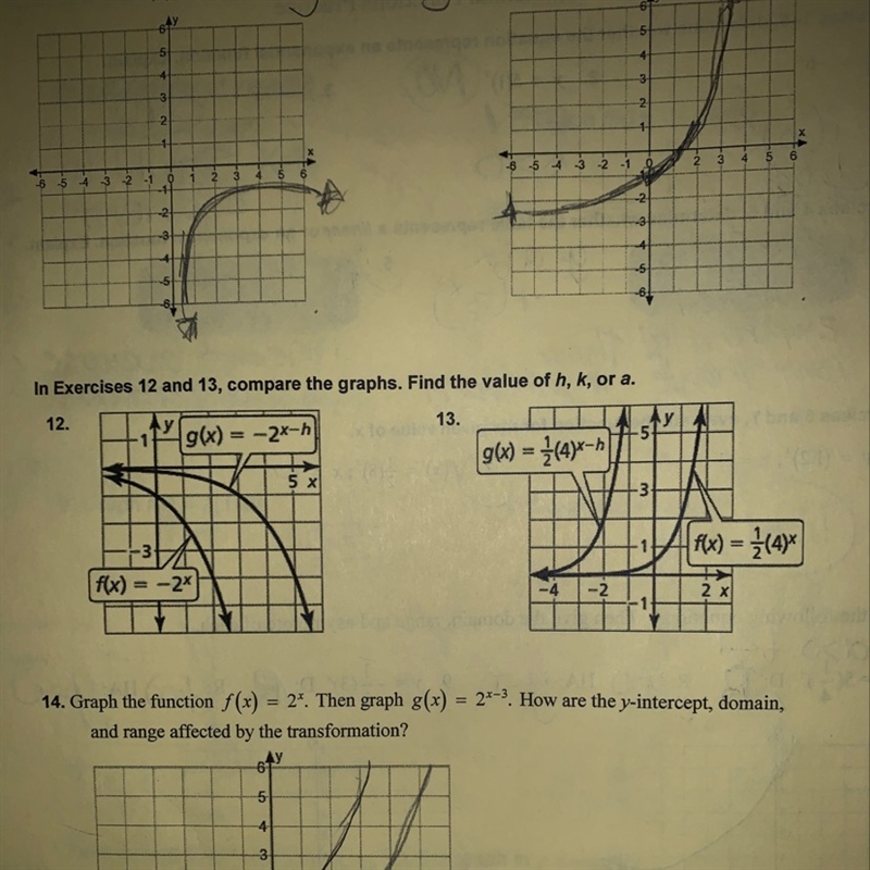 Help me on 12 and 13 please-example-1