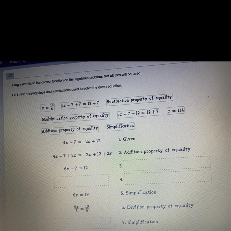 Fill in the missing steps and justification-example-1