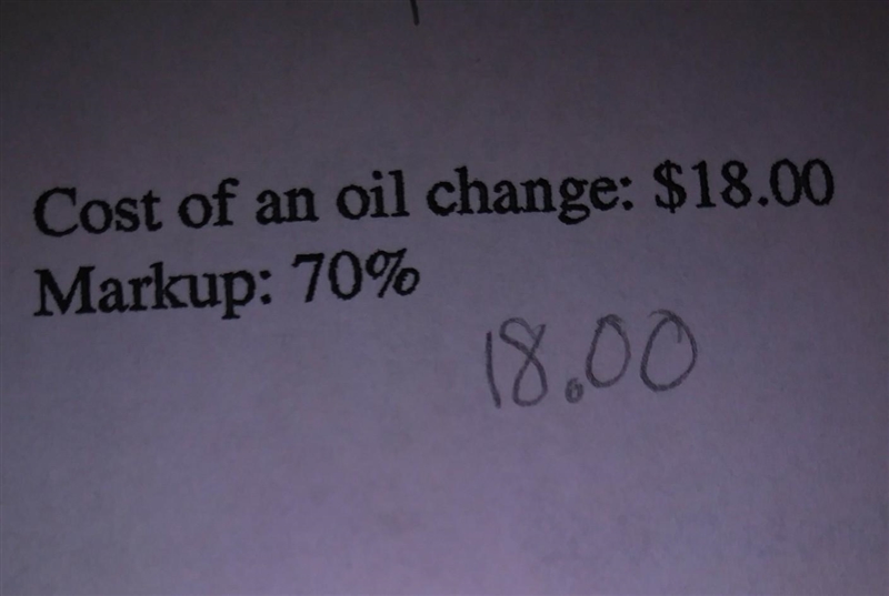 What does markup mean in this question?​-example-1