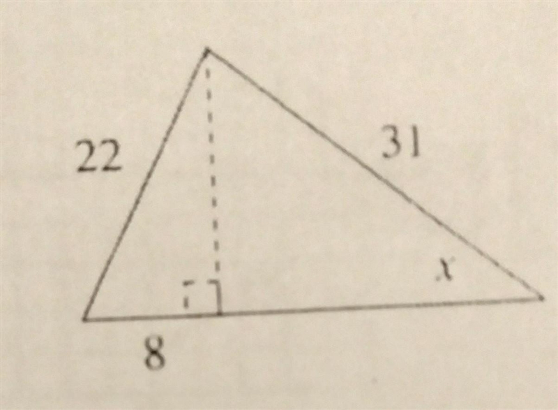 How can I use trigonometry to solve for x​-example-1