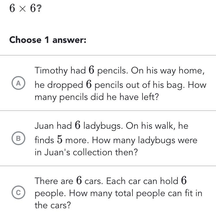 Which problem Can we solve with 6x6-example-1