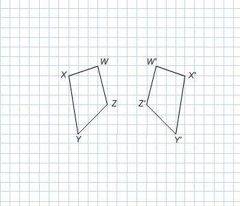 Look at polygon WXYZ and its reflection. If WZ is 7 in. long, what is the length of-example-1