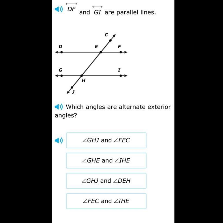 DF and GI are parallel lines.-example-1