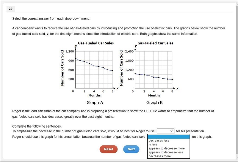 Look at the picture and plzzz help me here are the options 1) GRAPH B, OR GRAPH A-example-1