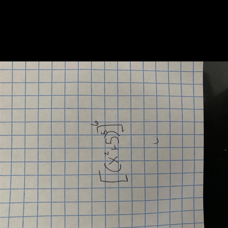 Find the second derivative: [(x^2+5)^5]^6-example-1