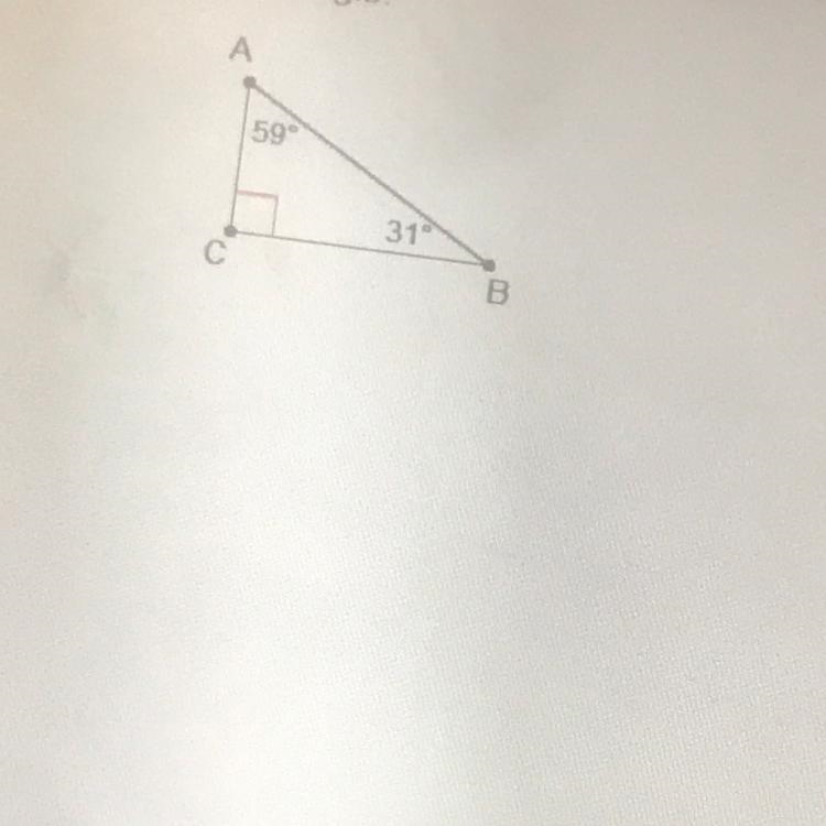 What is the relationship between angles A and B-example-1