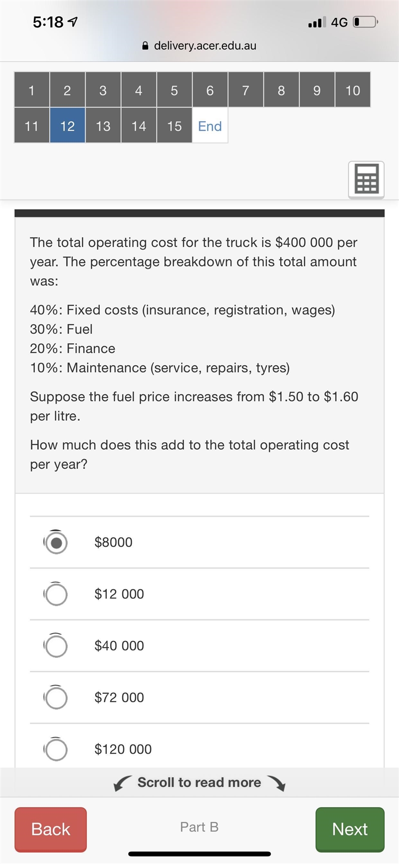 Tom drives a truck. His regular trip is a distance of 280 km. He drives at an average-example-1