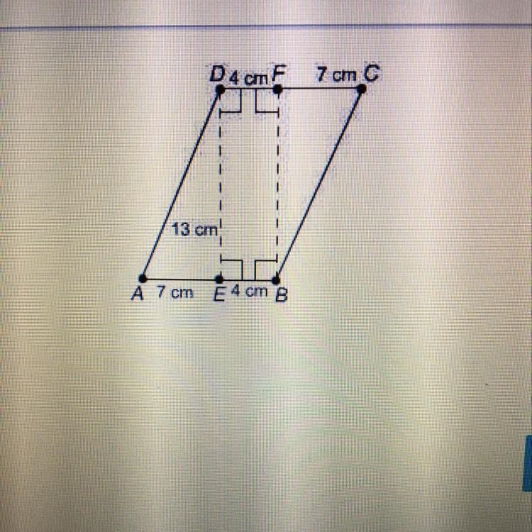 What’s the area of this parallelogram A. 364 B. 143 C. 91 D. 52-example-1