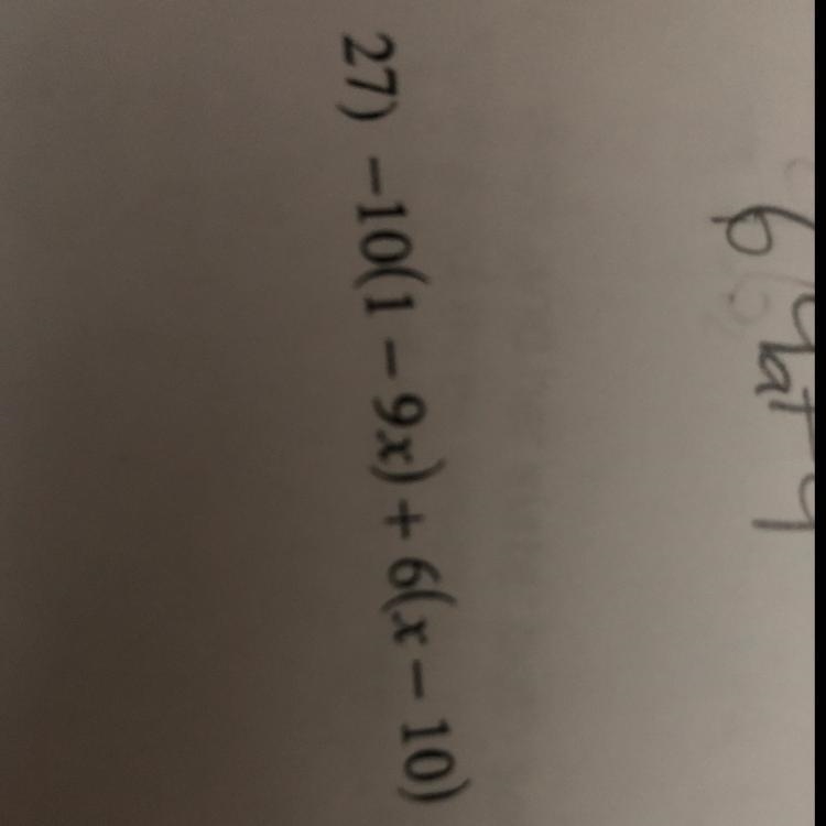 -10(1-9)+6(x-10) please helppppp-example-1