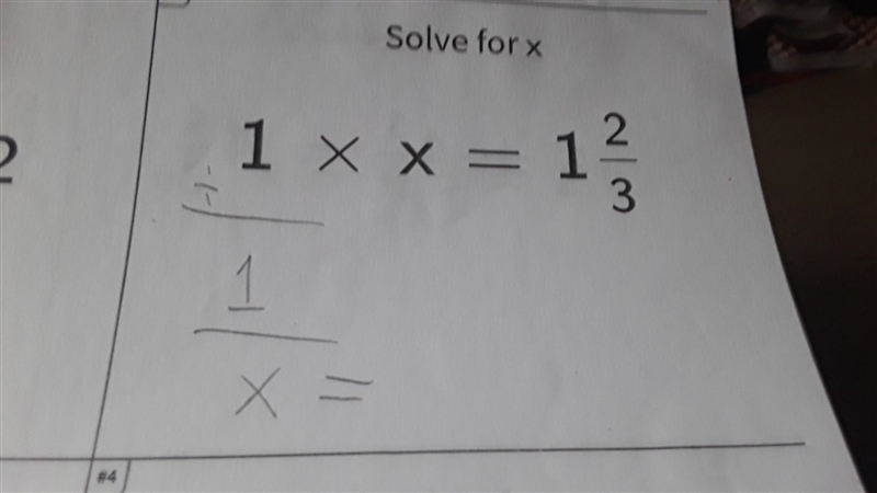 Solve for x 1.x=1 and 2over 3​-example-1