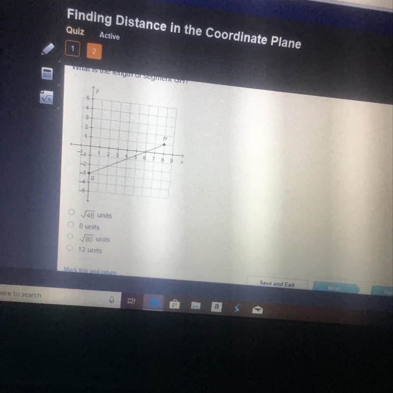 What is the length of segment GH?-example-1