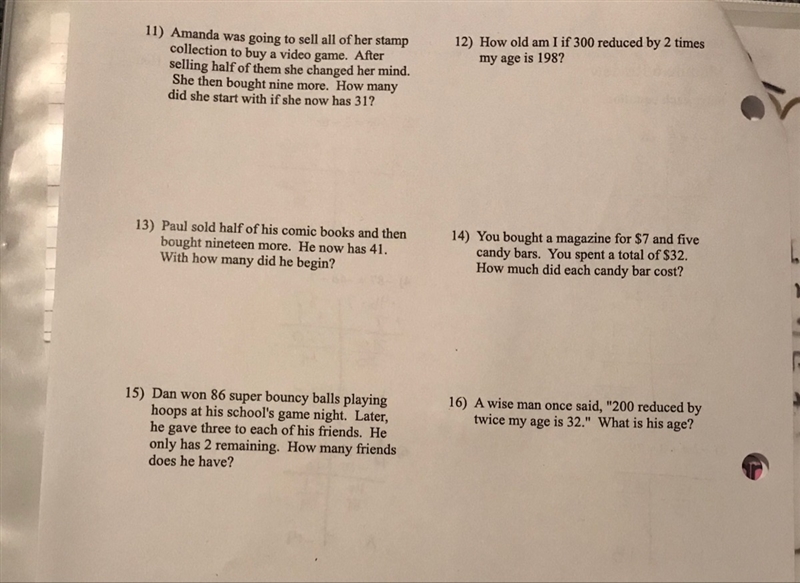 •If I could have help on 11-16 that would be awesome.•-example-1