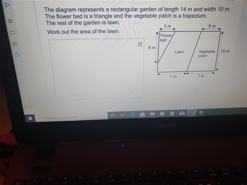 Area of the lawn? Please-example-1