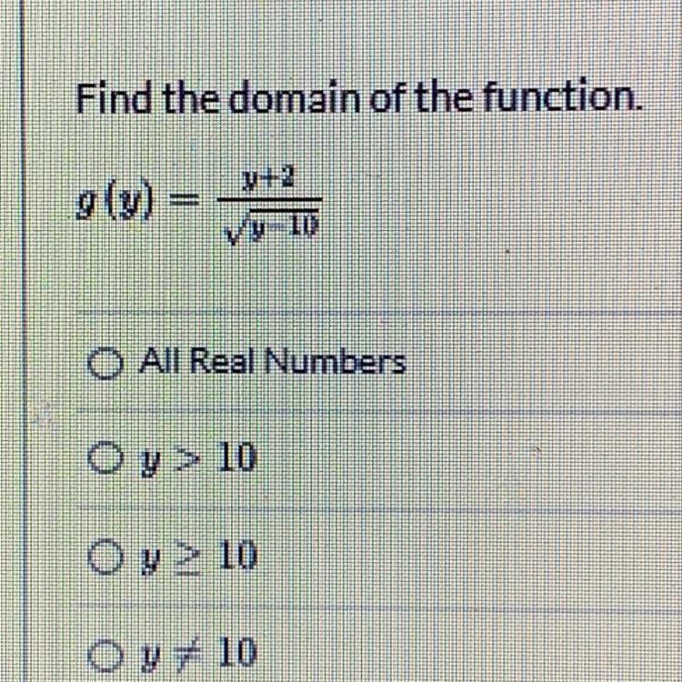 Find the domain of the function.-example-1