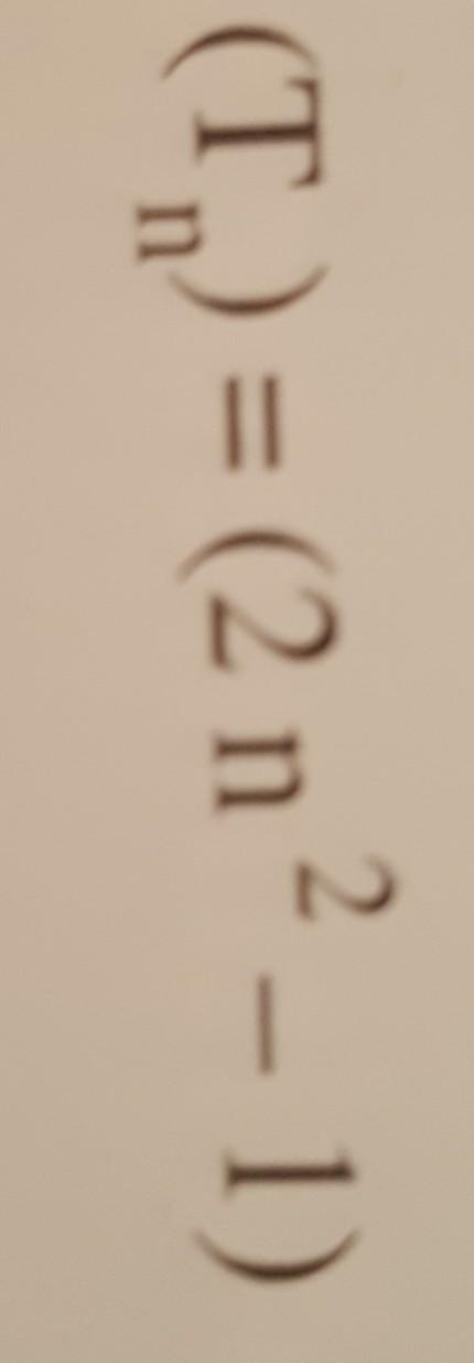 Show how the following sequences is an arithmetic or not please help me ​-example-1