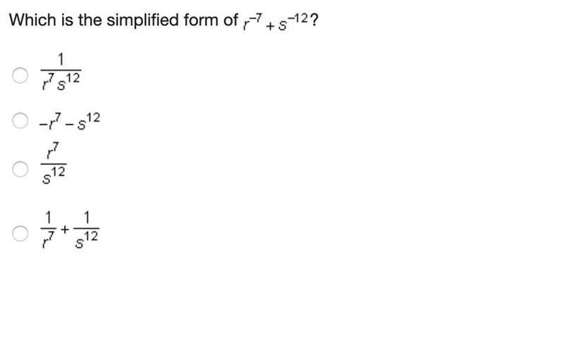 Which is the simplified form of-example-1