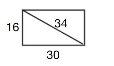 Please help is needed urgently! 8th grade math question?! The diagonal of the rectangle-example-1